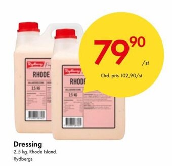 Snabbgross Rydbergs Dressing 2,5 kg erbjuda