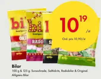 Ahlgrens Bilar 100 g & 125 g