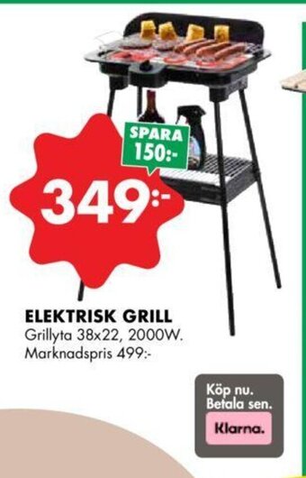 ÖoB Elektrisk Grill erbjuda