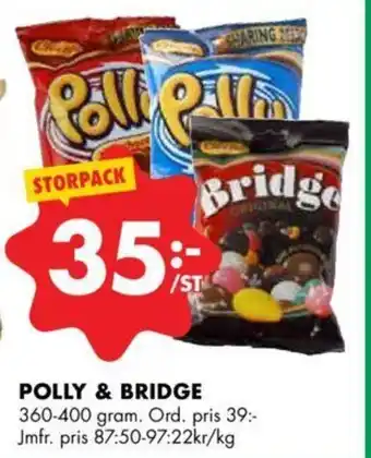 Polly & Bridge 360-400g