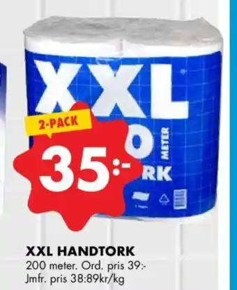XXL Handtork 200m