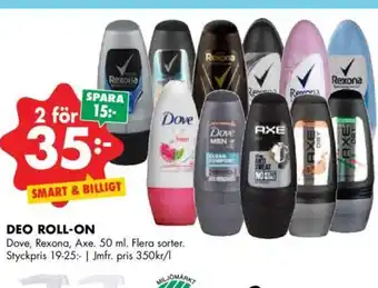ÖoB Deo Roll-On 2x50ml erbjuda