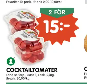 Cocktailtomater 2x250g