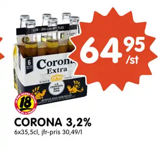 Corona 3,2% 6x35,5cl