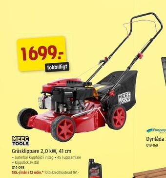 Jula Gräsklippare 2,0 kW, 41 cm erbjuda