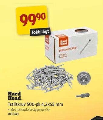 Jula Trallskruv 500-pk 4,2x55 mm erbjuda