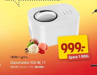 Jula Glassmaskin 100 W, 1 l erbjuda