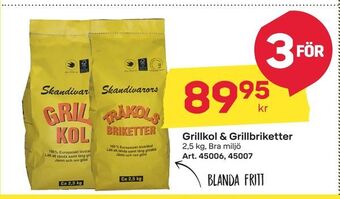 Grillkol & Grillbriketter