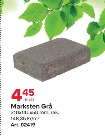 Byggmax Marksten Grå erbjuda