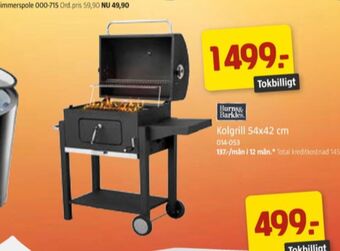 Jula Burns & barkles grill erbjuda