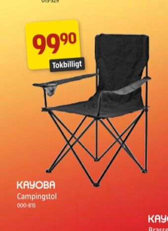 Jula Kayoba campingstol erbjuda
