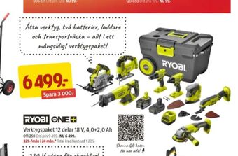 Jula Ryobi verktygsset erbjuda