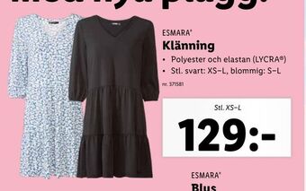 Lidl Klänning erbjuda