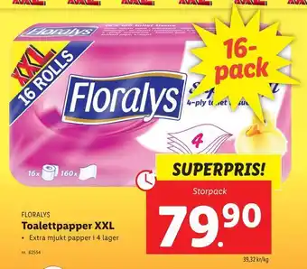 Lidl Toalettpapper XXL erbjuda