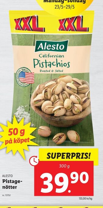 Lidl Pistagenötter erbjuda