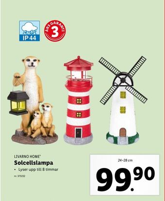Lidl Solcellslampa erbjuda