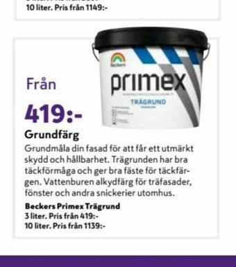 Beckers Grundare