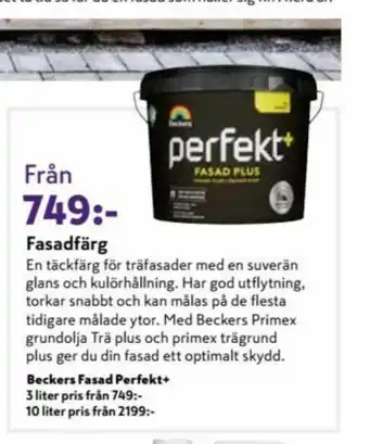K-rauta Perfekt Plus Målarfärg erbjuda