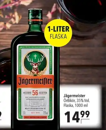 Citti Jägermeister 1000ml erbjuda