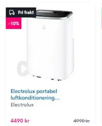 Electrolux portable luftkonditionering