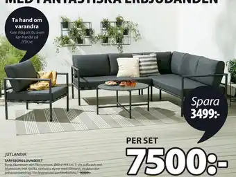 JYSK Sarpsborg Loungeset erbjuda