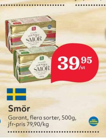 Hemköp Garant smör erbjuda