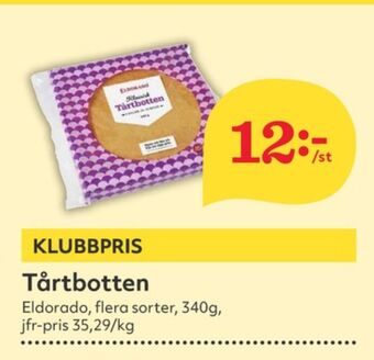 Hemköp Eldorado tårtbotten erbjuda