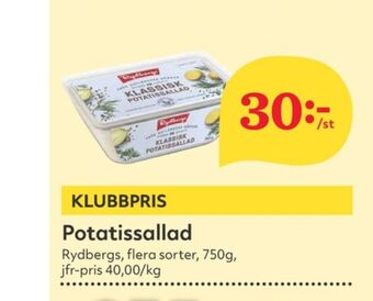 Hemköp Rydbergs potatissallad erbjuda