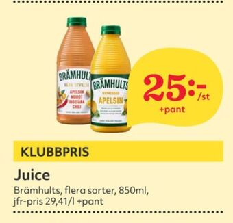 Hemköp Brämhults juice erbjuda