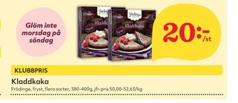 Hemköp Frödinge kladdkaka erbjuda