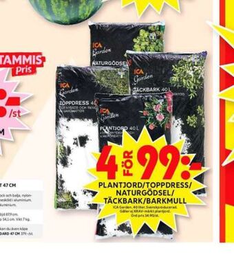 ICA Maxi Ica garden plantjord erbjuda