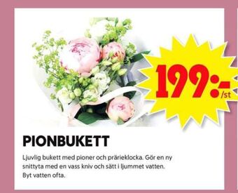 ICA Maxi Blomsterboda blommor erbjuda
