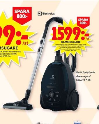 ICA Maxi Electrolux dammsugare erbjuda