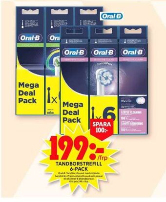 ICA Maxi Braun oral-b borstar el-tandborste erbjuda