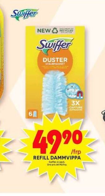 ICA Maxi Swiffer dammvippa erbjuda