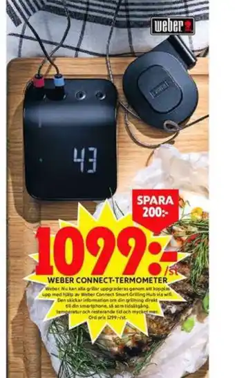 ICA Maxi Weber stektermometer erbjuda
