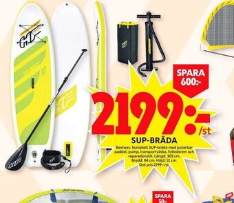 ICA Maxi Bestway paddelbräda erbjuda