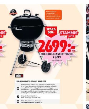 ICA Maxi Weber klotgrill erbjuda