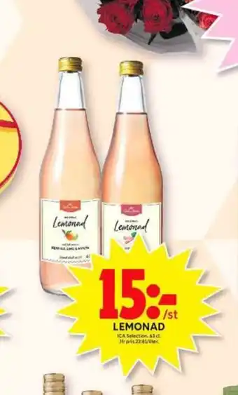 ICA Maxi Ica selection lemonad erbjuda