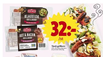 ICA Nära Scan grillkorv erbjuda
