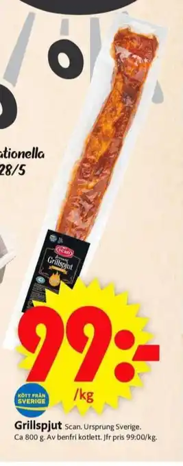 Scan grillspjut