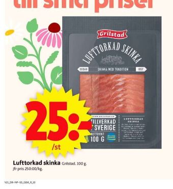 ICA Supermarket Grilstad skinka erbjuda