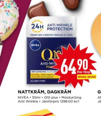 Willys Q10 ansiktskräm erbjuda