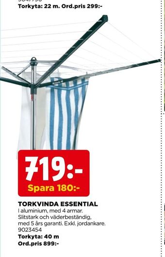 Torkvinda essential