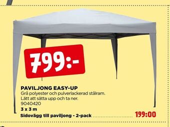 Paviljong easy-up