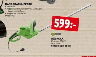 Jem&Fix Häcksax erbjuda