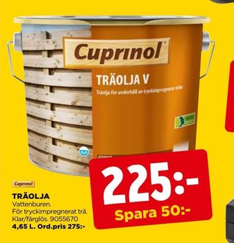 Jem&Fix Träolja erbjuda