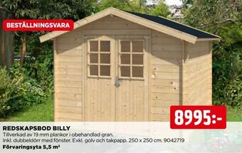 Jem&Fix Redskapsbod billy erbjuda