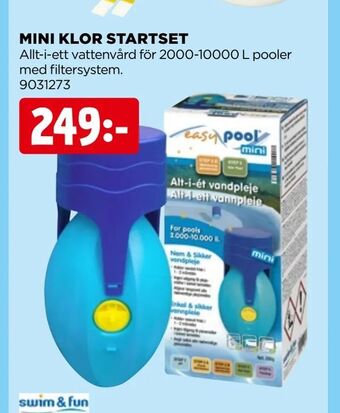Jem&Fix Mini klor startset erbjuda