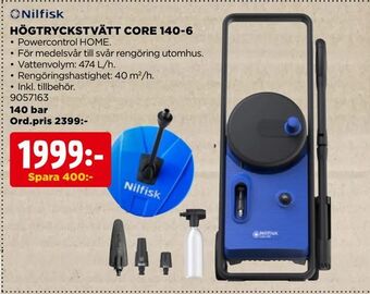 Jem&Fix Högtryckstvätt core 140-6 erbjuda